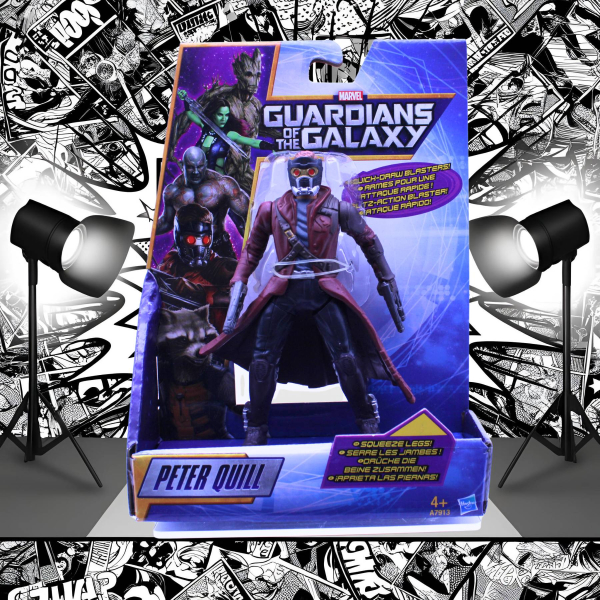 Marvel Guardians of the Galaxy Actionfigur Star-Lord Peter Quill 15 cm (Hasbro 2014)